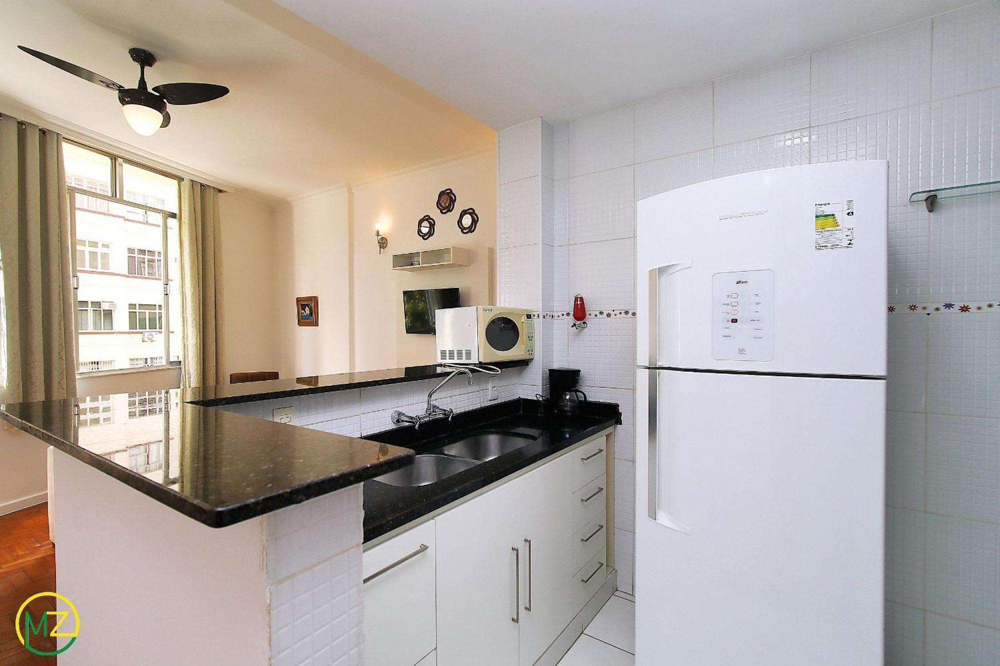 Sala E 2 Quartos Economico Em Copacabana * Río de Janeiro